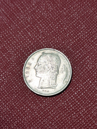 Monede Europa - Belgia 1 franc 1952