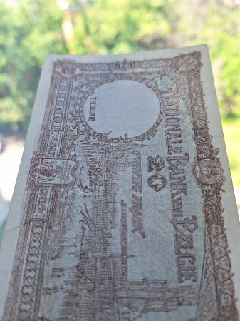 Belgia 20 Franci 1945, circulata, stare buna [3]