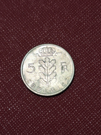 Belgia 5 franci 1967 [1]
