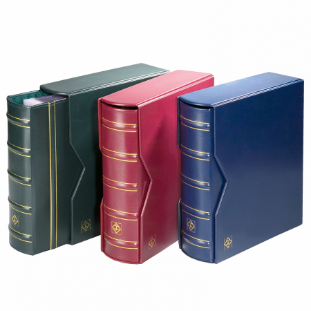 Bibliorafturi - Biblioraft elegant Optima Gigant, tip mapa cu caseta, diferite culori