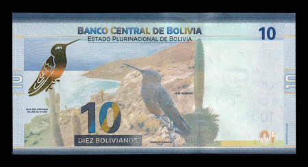 Bancnote straine - Bolivia, 10 Bolivianos 2024, necirculata