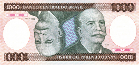 Brazilia 1000 Cruzeiros 1981-1986, necirculata [1]
