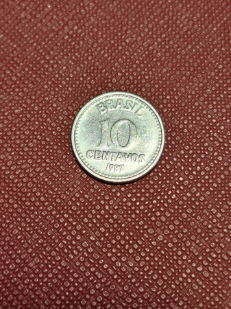 Brazilia 10 centavos 1987 [1]