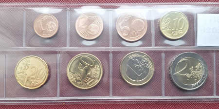 Bulgaria, set 8 monede 2026: 1,2,5,10,20,50 centi, 1,2 Euro, UNC [1]