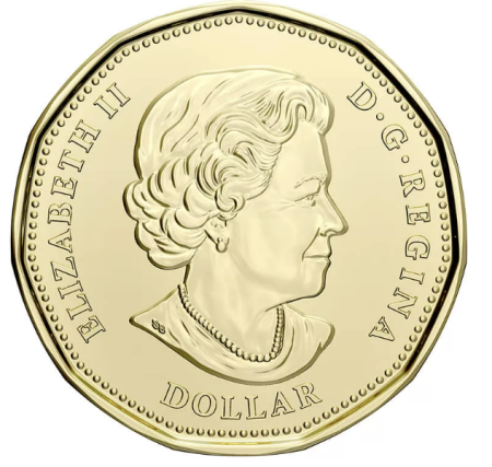 Canada 1 dolar 2021, colorata: 125 de ani de la goana după aur din Klondike, UNC [1]