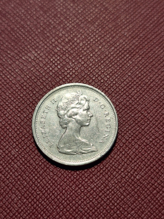 Monede - Canada 25 centi 1974, Regina Elisabeta II