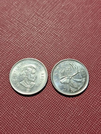 Monede - Canada 25 centi 2003-2021, Regina Elisabeta II