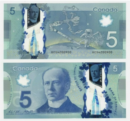Canada - Canada 5 Dolari 2013, polimer, necirculata