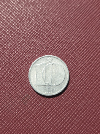Monede straine - Cehoslovacia 10 haleru 1978