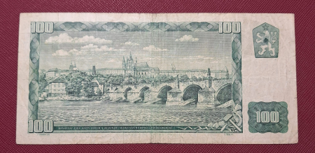 Cehoslovacia 100 Coroane 1961, circulata [1]