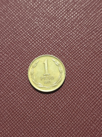 Chile 1 peso 1981 [1]