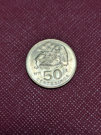 Chile 50 centesimos 1971 [1]