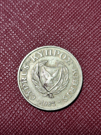 Monede Europa - Cipru 10 centi 1983