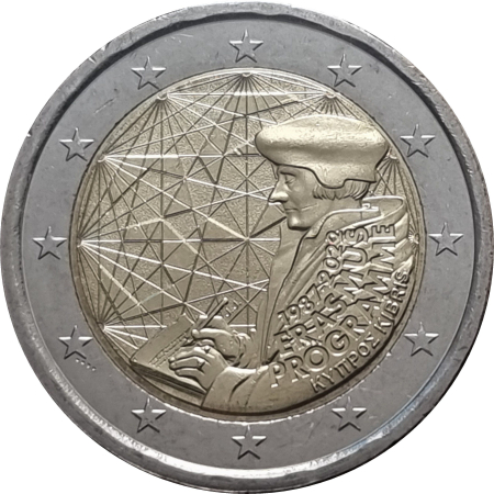 Cipru - Cipru 2 euro 2022, Erasmus, UNC