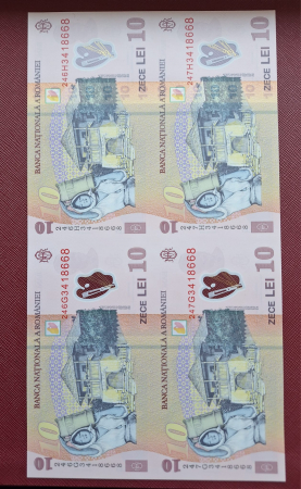 Coala speciala 4x 10 lei 2024, UNC, plic + certificat autenticitate, tiraj 5,000 buc [1]