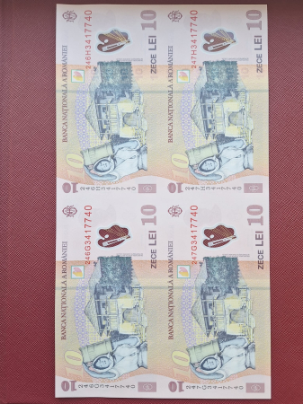 Coala speciala 4x 10 lei 2024, UNC, plic + certificat autenticitate, tiraj 5,000 buc [0]