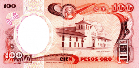 Columbia 100 Pesos Oro 1988, necirculata [1]