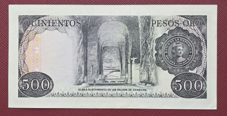 Columbia 500 pesos oro 1977, UNC- [1]