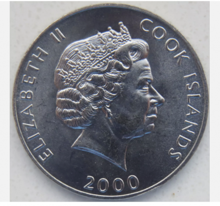 Insulele Cook 5 centi 2000 FAO - Tangaroa Deity, UNC [1]