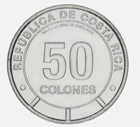 Costa Rica 50 Colones 2025 Crab de Mare, UNC [1]