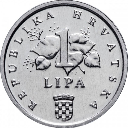 Monede Europa - Croatia 1 lipa, 1995, a 50-a Aniversare - FAO
