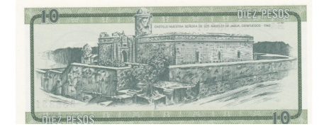 Cuba - Cuba 10 Pesos 1985 - Cerificat valutar, Seria B, necirculat