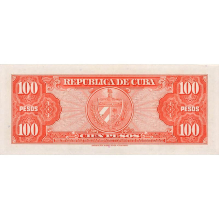 Cuba 100 Pesos 1960, UNC [1]