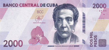 Bancnote America - Cuba 2000 pesos 2026, UNC