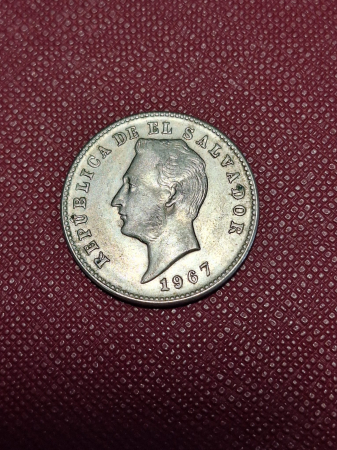 Monede America - El Salvador 10 centavos 1967