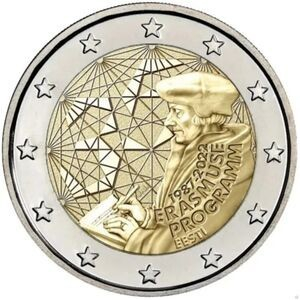 Estonia - Estonia 2 euro 2022 Erasmus, UNC