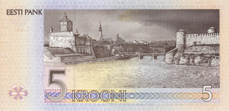 Estonia - Estonia, 5 kroon 1994, necirculata