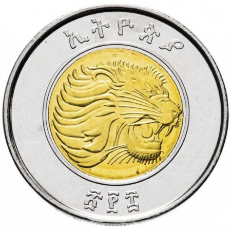 Ethiopia 1 birr, 2010 UNC [0]