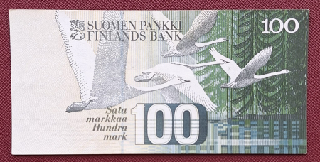Finlanda 100 Markkaa 1986, necirculata [1]