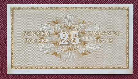 Finlanda 25 pennia 1918, UNC- [1]