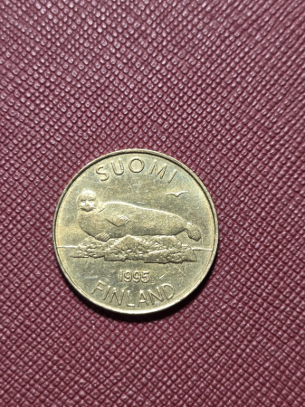 Monede Europa - Finlanda 5 markkaa 1995
