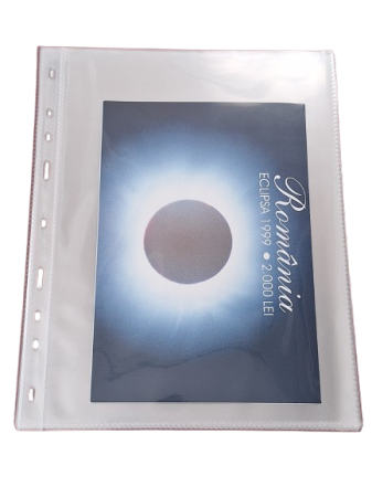 Folie transparenta bancnote, gama Optima, cod SH252, 1 compartiment [1]
