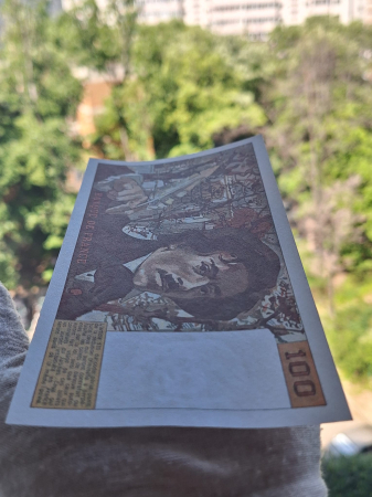 Franta 100 Franci 1987, Delacroix, UNC [3]