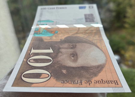 Franta 100 franci 1997, Paul Cezanne, UNC [3]