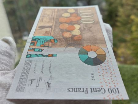 Franta 100 franci 1997, Paul Cezanne, UNC [2]