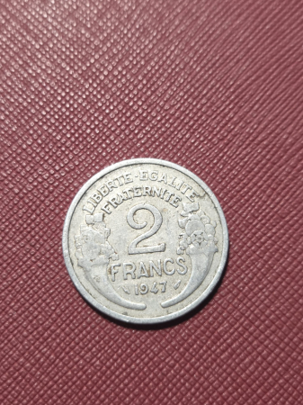 Monede straine - Franta 2 franci 1947