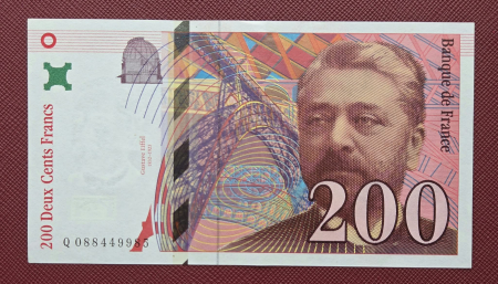 Franta 200 franci 1999, Turnul Eiffel, UNC- [1]