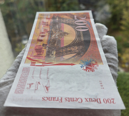Franta 200 franci 1997, Turnul Eiffel, UNC- [2]