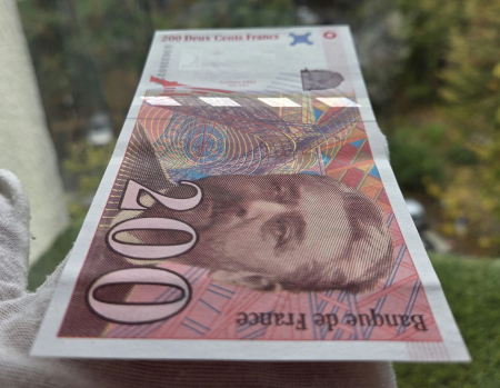 Franta 200 franci 1997, Turnul Eiffel, UNC- [3]