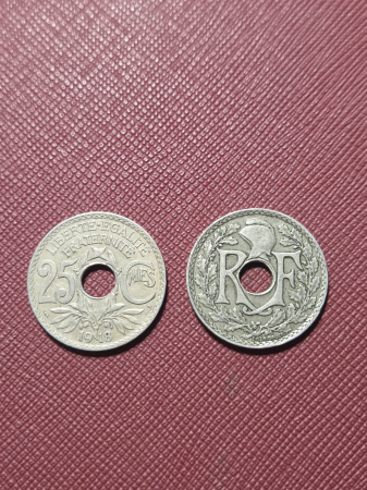 Monede - Franta 25 centimes 1918-1926