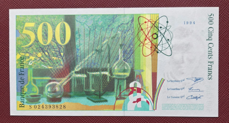 Franta 500 franci 1994, Marie Curie, UNC- [1]