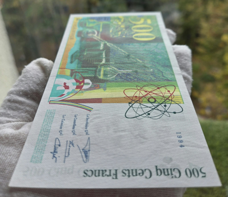 Franta 500 franci 1994, Marie Curie, UNC- [5]