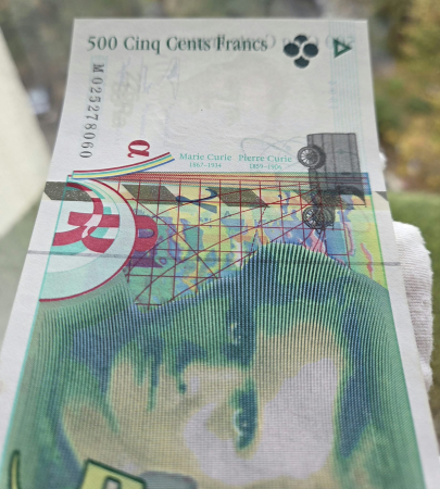 Franta 500 franci 1994, Marie Curie, UNC- [4]