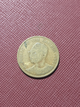 Monede straine - Gambia 10 bututs 1971