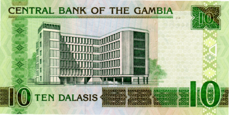 Gambia 10 Dalasis 2013, necirculata [1]
