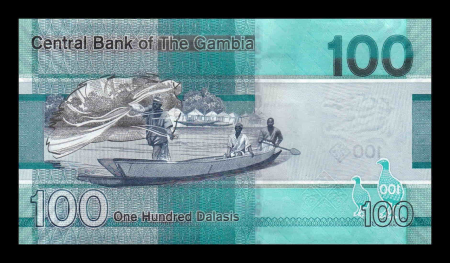 Gambia 100 Dalasis 2023, necirculata [1]